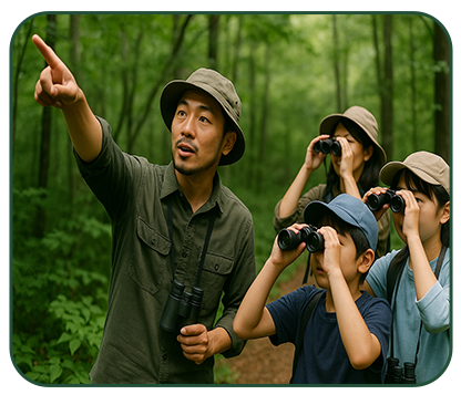 バードウォッチングのガイド