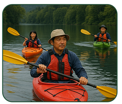 カヤックガイド
