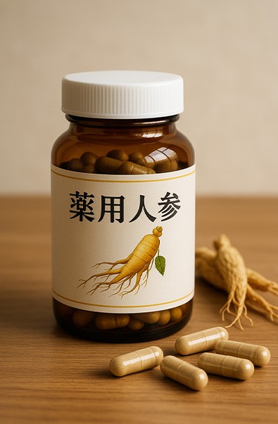 薬用人参の栄養剤画像
